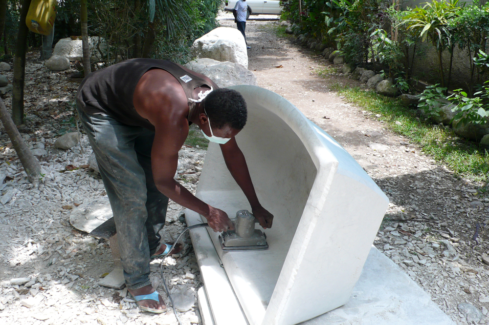 Photgraphie de la terre en Haïti